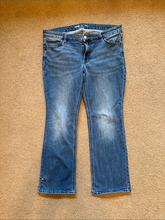 Old Navy Denim - Old Navy Blue Flare Jeans - Women's Stretch Bootcut